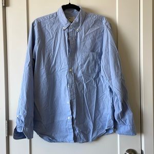 J crew light blue button down
